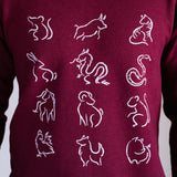 Chinese Zodiac Crewneck Sweatshirt (Men's)