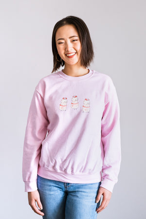 Triple Yakult Crewneck Sweatshirt (Women's)