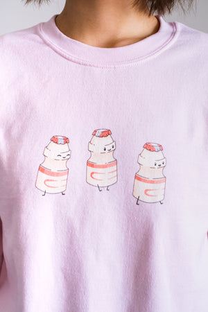 Triple Yakult Crewneck Sweatshirt (Women's)