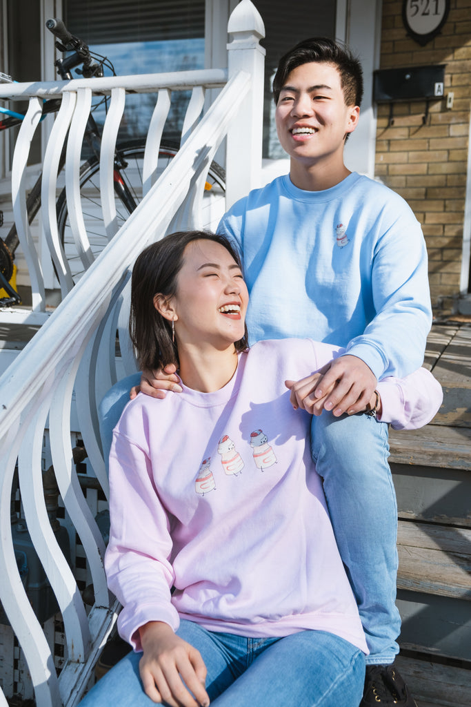 Triple Yakult Crewneck Sweatshirt (Women's)