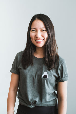 Embroidered Onigiri Tee (Women's)