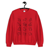 Chinese Zodiac Crewneck Sweatshirt (Men's)