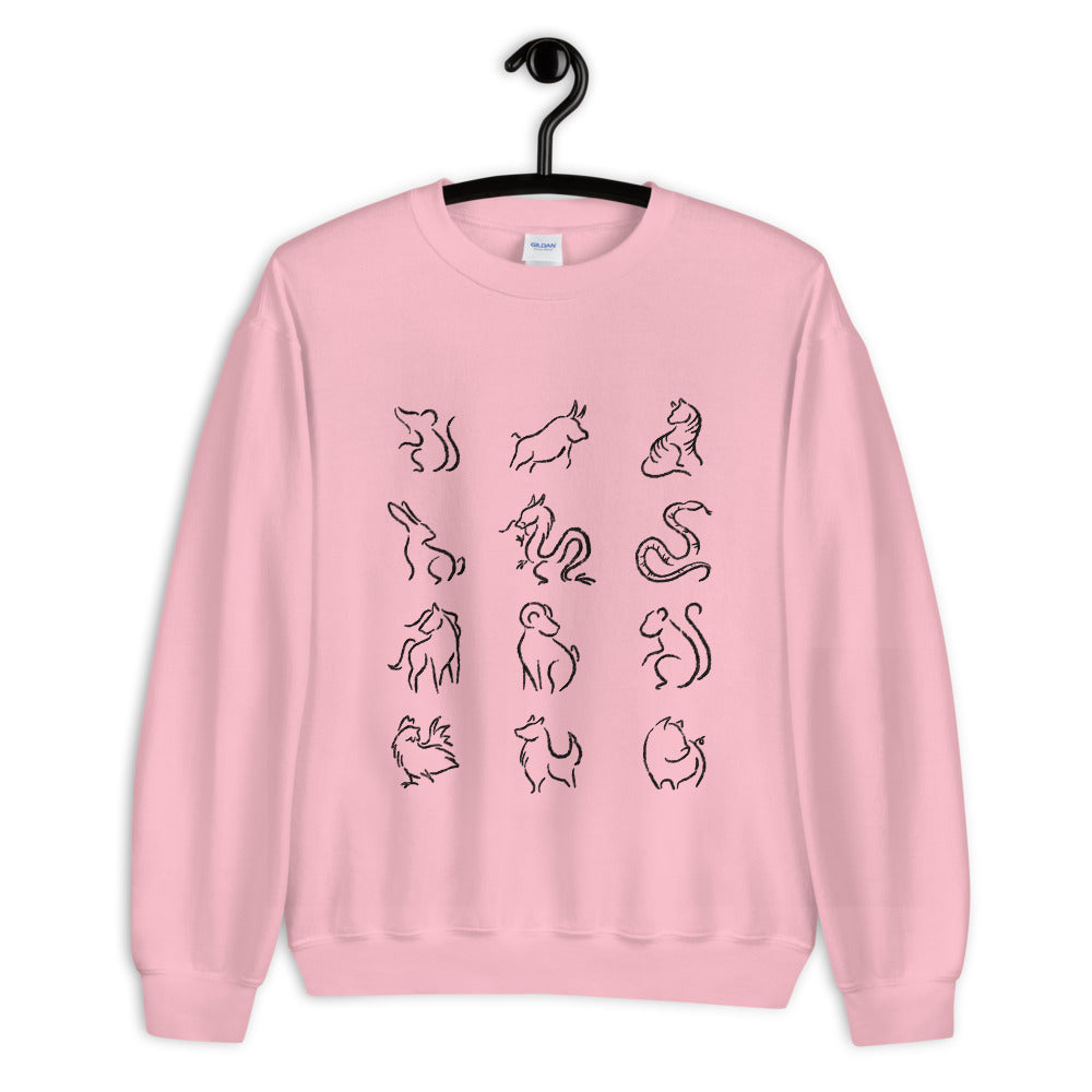 Chinese Zodiac Crewneck Sweatshirt (Women's) – immigen