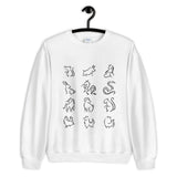 Chinese Zodiac Crewneck Sweatshirt (Men's)