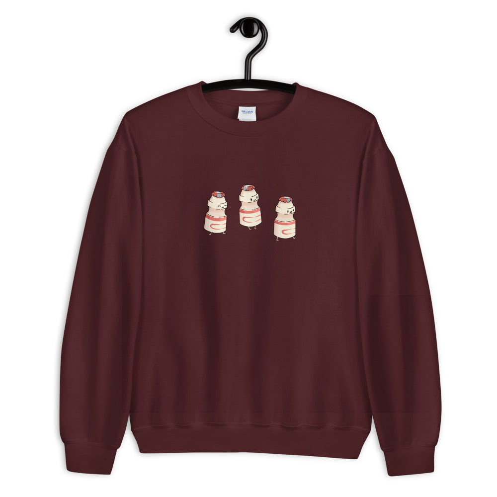 Triple Yakult Crewneck Sweatshirt (Women's)