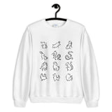 Chinese Zodiac Crewneck Sweatshirt (Women's)